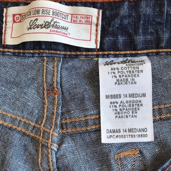 Levi Strauss Signature low-rise bootcut jeans, 14 - Picture 11 of 12